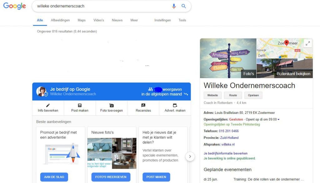 Google mijn bedrijf
